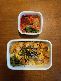 中学生野球弁当60|焼き鳥丼-レシピのメイン写真