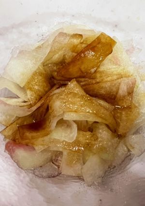 スイカの皮を捨てないでスイカの皮のお漬物-レシピのメイン写真