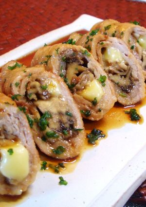 お弁当にも♡まいたけとチーズの肉巻き-レシピのメイン写真