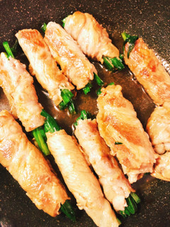 10分で!旬のニラの肉巻き-レシピのメイン写真
