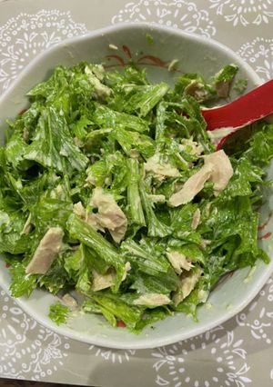 わさび菜とツナのサラダ和え-レシピのメイン写真