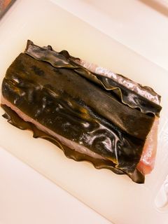 鯛の昆布じめ-レシピのメイン写真