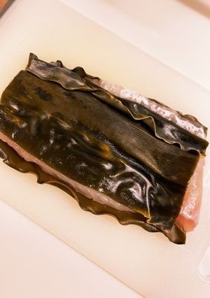 鯛の昆布じめ-レシピのメイン写真