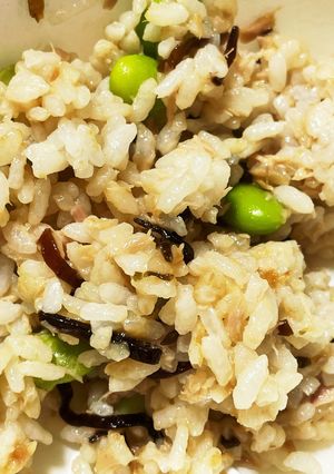 枝豆とツナマヨ混ぜご飯-レシピのメイン写真
