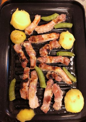 グリルで焼くから楽ちん！豚肉の塩麹焼き-レシピのメイン写真