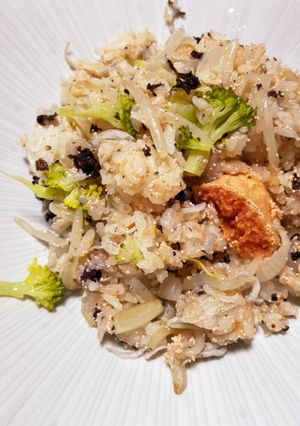 赤紫蘇しらす明太子焼き飯-レシピのメイン写真
