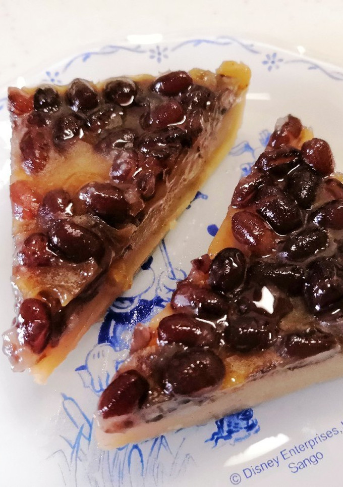 夏の京菓子～黒糖水無月～レンジで簡単-2-レシピのメイン写真