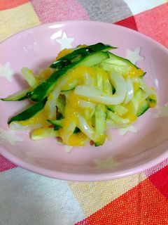 黄金いかのきゅうり和え-レシピのメイン写真