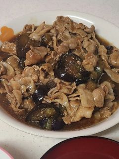 ご飯進む!豚肉とナスの甘辛炒め-レシピのメイン写真