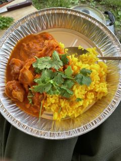 キャンプで簡単スパイスココナッツカレー-レシピのメイン写真