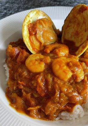 貝の出汁とスパイスで作るシーフードカレー-レシピのメイン写真