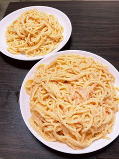 ソース手作り!明太マヨパスタ-レシピのメイン写真