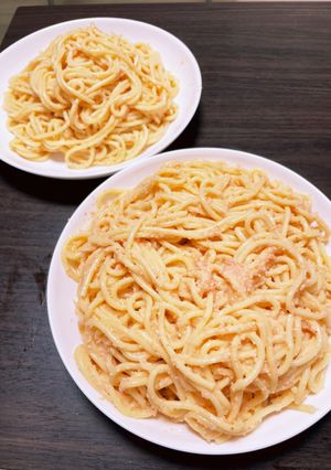 ソース手作り!明太マヨパスタ-レシピのメイン写真