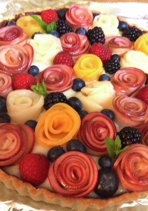 お花畑タルト-レシピのメイン写真