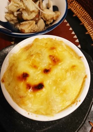 たらこパスタソースdeポテトチーズ焼き-レシピのメイン写真