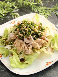 無限!冷しゃぶサラダ 油淋鶏風-レシピのメイン写真