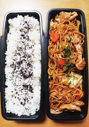 R4/6/20 焼きそば弁当-レシピのメイン写真