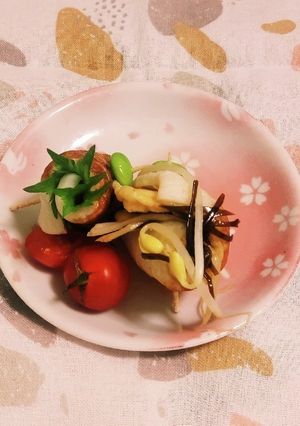 くるくる(竹輪&大葉)･(竹輪と薄揚げ)-レシピのメイン写真