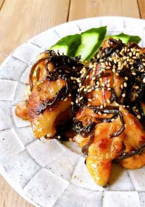 簡単♪鶏もも肉の昆布炒め／昆布の佃煮料理-レシピのメイン写真