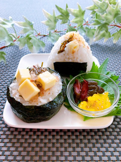 クリームチーズと塩昆布のおにぎり-レシピのメイン写真