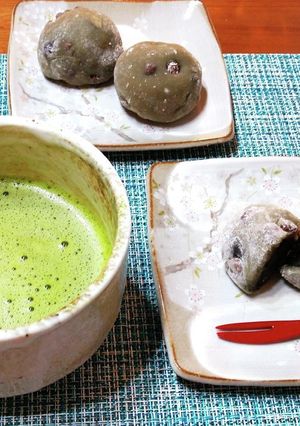 黒ごま餡の豆大福-レシピのメイン写真
