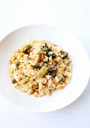 簡単美味しい【高菜チャーハン】炒飯-レシピのメイン写真
