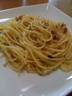 簡単ランチ♫♬青じそとツナの和風パスタ-レシピのメイン写真