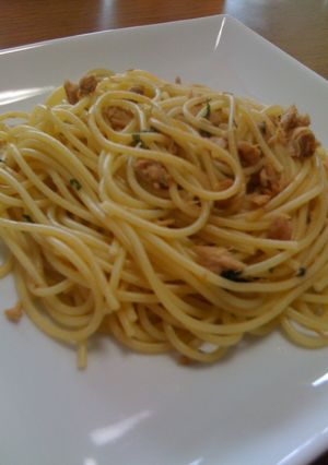 簡単ランチ♫♬青じそとツナの和風パスタ-レシピのメイン写真