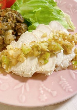 鶏むね肉の塩麹ハム-レシピのメイン写真