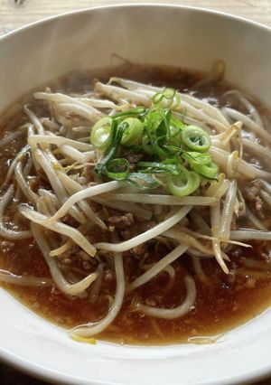 mもやしとひき肉の和風あん-レシピのメイン写真