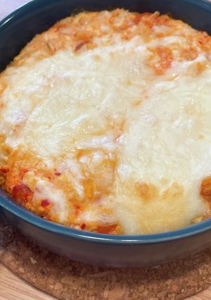 オートミールでキムチ豆腐グラタン-レシピのメイン写真