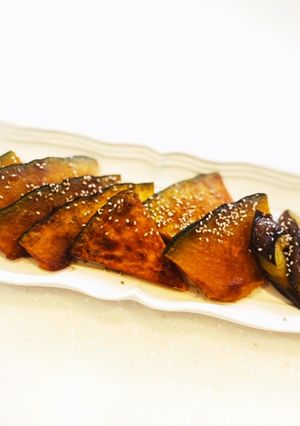 かぼちゃの甘辛焼き-レシピのメイン写真