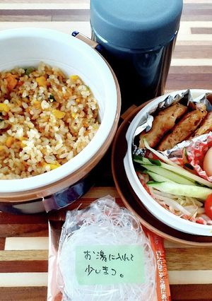 高校生男子お弁当22年6月20日-レシピのメイン写真