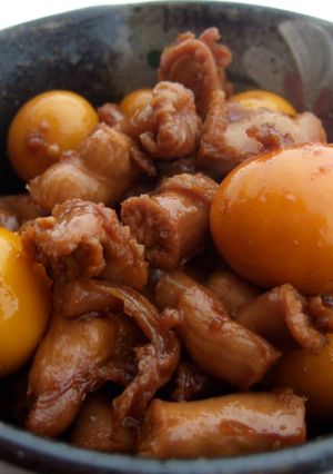 めちゃ簡単！シンプルな鳥もつ煮-レシピのメイン写真