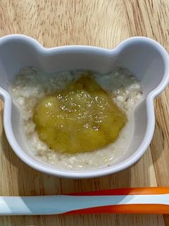 離乳食中期★オートミール-レシピのメイン写真