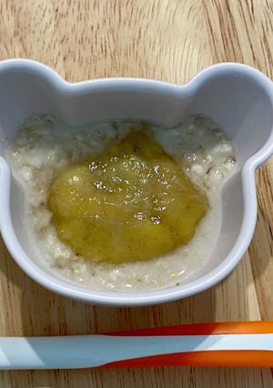 離乳食中期★オートミール-レシピのメイン写真