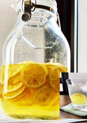 梅シロップからの〜爽やかレモンシロップ♪-レシピのメイン写真