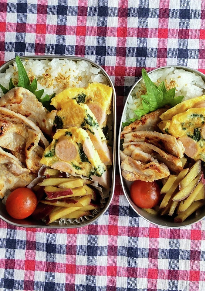 高校生　息子と娘のお弁当　56-レシピのメイン写真
