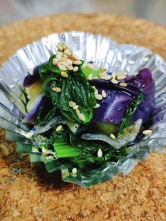 お弁当用☆なすの焼肉のタレ和え-レシピのメイン写真