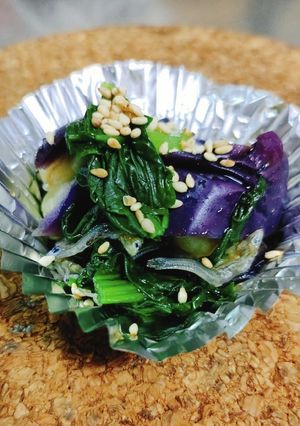 お弁当用☆なすの焼肉のタレ和え-レシピのメイン写真
