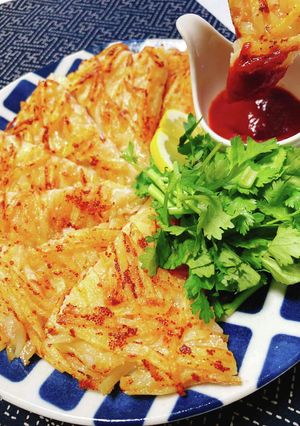 明太チーズ入りじゃがいもガレット-レシピのメイン写真