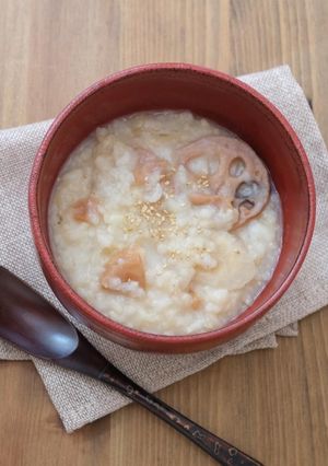 【朝がゆ】白の薬膳がゆキット アレンジ２-レシピのメイン写真