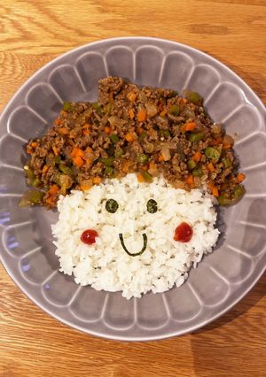野菜たっぷりドライカレー-レシピのメイン写真