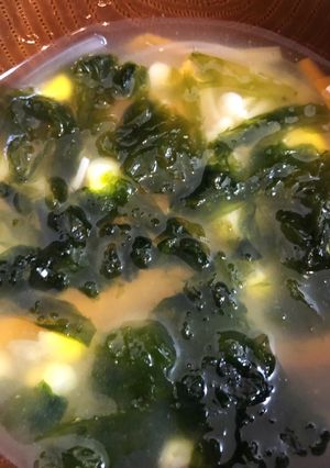味噌ラーメン？みたいなお味噌汁-レシピのメイン写真