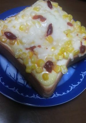 マヨコーントースト♪-レシピのメイン写真