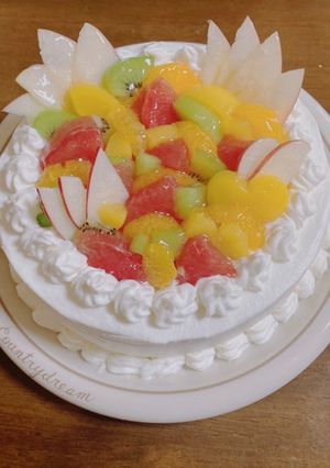 デコレーションケーキ-レシピのメイン写真