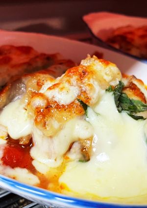 チキングリル トマトソース&焦がしチーズ-レシピのメイン写真