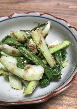 しゃきしゃきの青梗菜-レシピのメイン写真