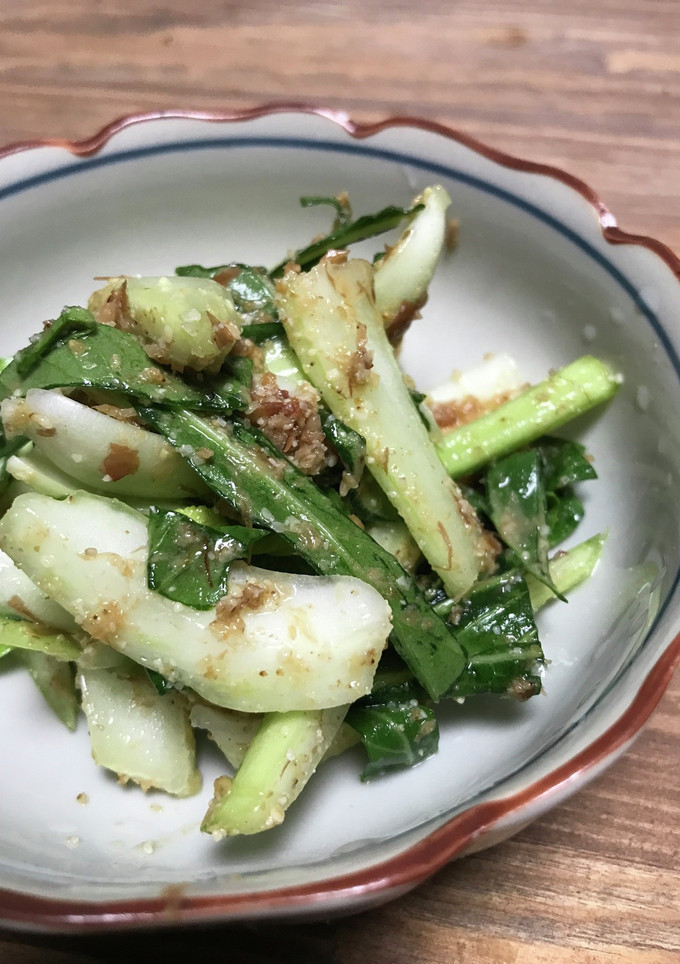 しゃきしゃきの青梗菜-レシピのメイン写真