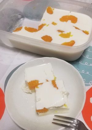 ヨーグルトホイップゼリー(^-^)-レシピのメイン写真
